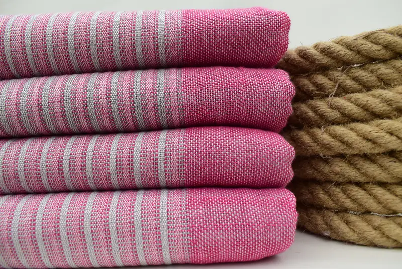 70x36 Cotton Striped Towel, Wedding Gifts Towel, Wedding Favors, Merry Christmas Gifts, Turkish fouta towel for outdoor use, Personalized Towel - 2