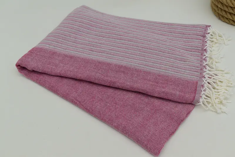 70x36 Cotton Striped Towel, Wedding Gifts Towel, Wedding Favors, Merry Christmas Gifts, Turkish fouta towel for outdoor use, Personalized Towel - 4