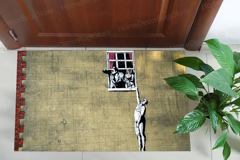 Şehvetli Sanatsal Baskı Halı: Benzersiz Mekanlar için Modern Erotik Tasarım