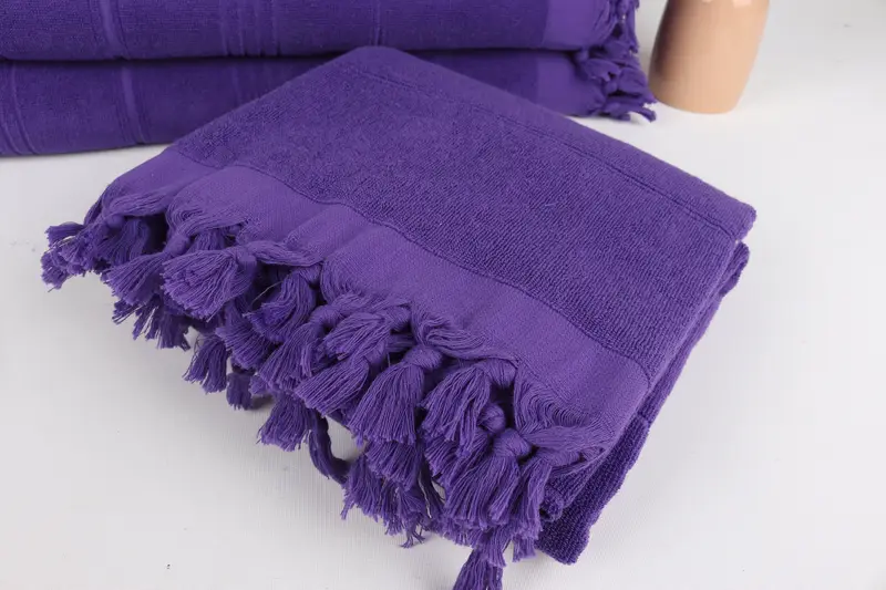 Wedding Favors, 70x36 Cotton Striped Terry Towel, Bachelor Bachelorette Party Favors, Grandma Gift, Family Gift Basket, Yoga Towel, Luxury towel - 5