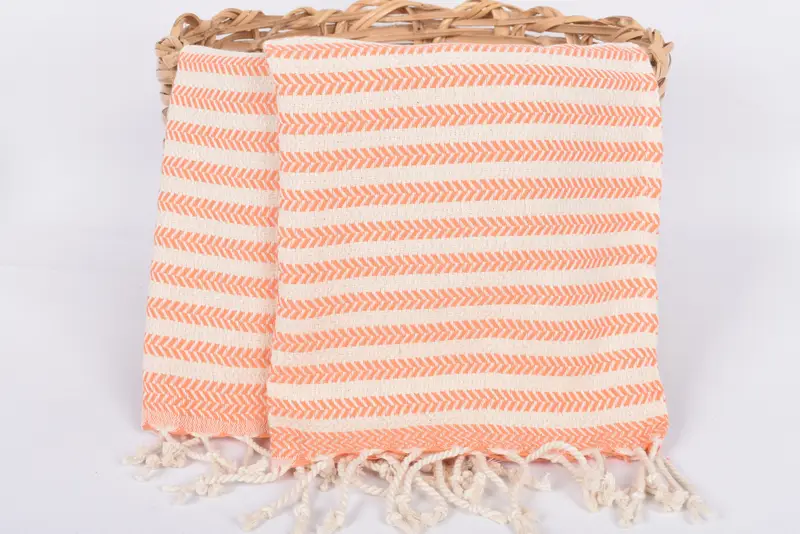 Wedding Gift For Bride, Bachelorette Party Items, 40x18 Cotton Chevron Towel, Bathroom Towels, Bridesmaid Gifts, Monogram Hand Towel, Organic Towel - 5