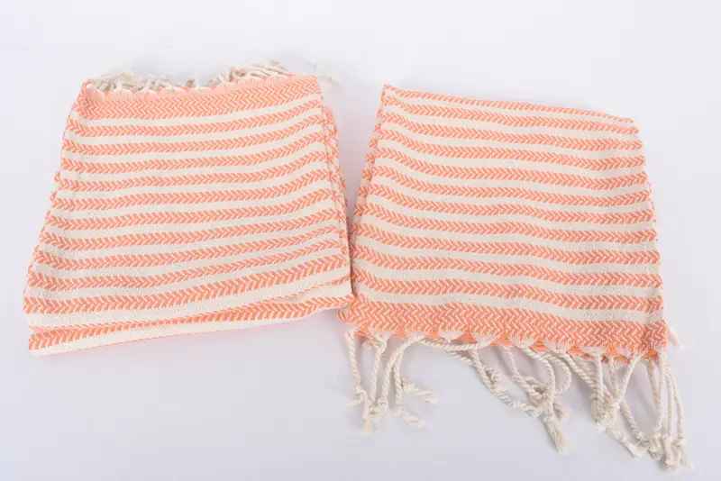 Wedding Gift For Bride, Bachelorette Party Items, 40x18 Cotton Chevron Towel, Bathroom Towels, Bridesmaid Gifts, Monogram Hand Towel, Organic Towel - 7