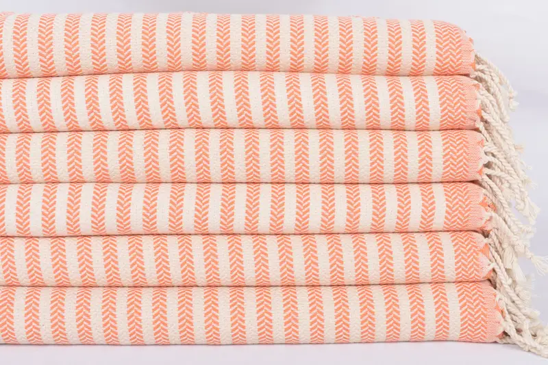 Wedding Gift For Bride, Bachelorette Party Items, 40x18 Cotton Chevron Towel, Bathroom Towels, Bridesmaid Gifts, Monogram Hand Towel, Organic Towel - 3