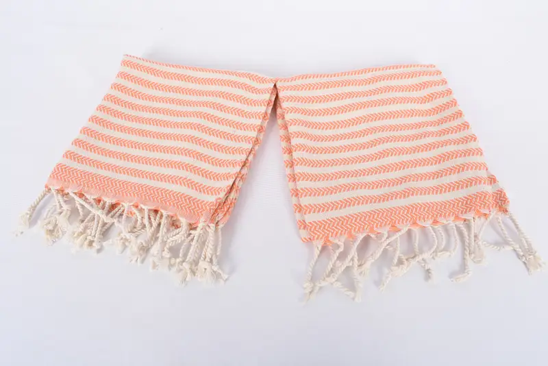 Wedding Gift For Bride, Bachelorette Party Items, 40x18 Cotton Chevron Towel, Bathroom Towels, Bridesmaid Gifts, Monogram Hand Towel, Organic Towel - 6