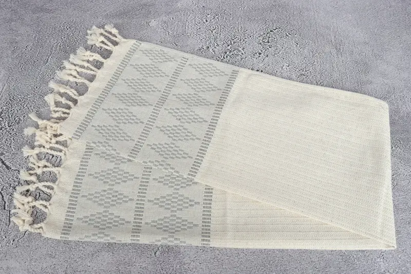 Decorative Towel, Gift Boxes Tea Towels, Best Wedding Gift, 40x20 Linen Kilim Design Towel, Wedding Gift, Small Bath Towels, Personalized Dish Towel - 6