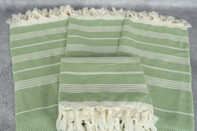 Bachelorette Towel, Personalized Turkish Beach Towel, 70x38 Cotton Diamond Towel, Bachelor Gifts, Handmade Gift, Hammam towel, Wedding Gift - 4