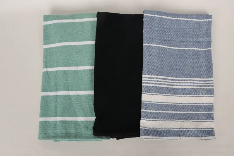 Summer Gift, Sand-resistant towel, Hammam Towel USA, Home Decor Gifts, 70x40 Cotton Set of 10 Towel, Soft and absorbent Turkish towel, Xmas Gifts - 8