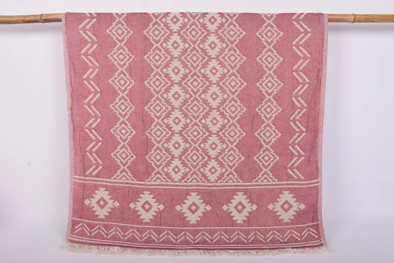74x40 Cotton Geometric Towel, Bathroom Towel, Spa Gift Towel, Cute Beach Towel, Bridesmaid Towel, Bath towel, Quick-dry towel, Absorbent towel