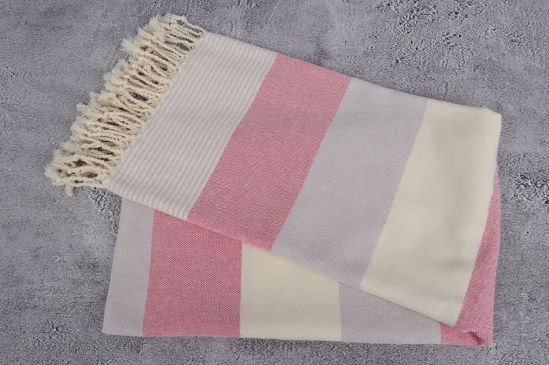 Lightweight Turkish towel, Spa Towel, Wedding Towel, Girl Trip Party Favor, Xmas Gifts, Gift For Her, 70x40 Cotton Striped Towel, Turkish Towel USA - 6