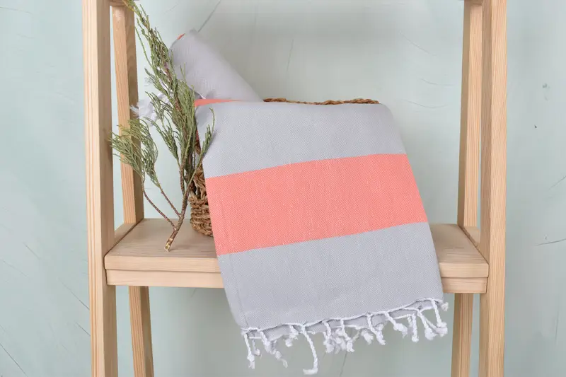 House Warming Gift, Wedding Favors, 70x40 Cotton Striped Towel, Bachelorette Party Gifts Bridesmaids, Summer Towel, Bachelorette Towel, Custom Towel - 4