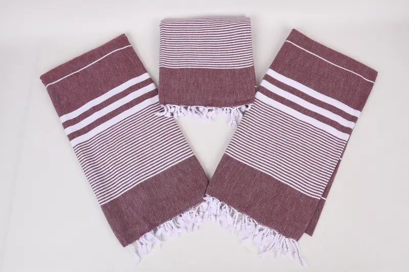 70x40 Cotton Striped Towel, Extra large Turkish bath towel, Personalized Gifts, Absorbent Turkish towel, Home Decor Towel, Monogram Beach Towel - 6