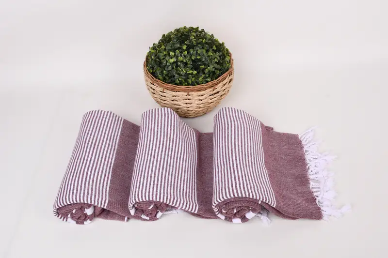 70x40 Cotton Striped Towel, Extra large Turkish bath towel, Personalized Gifts, Absorbent Turkish towel, Home Decor Towel, Monogram Beach Towel - 8