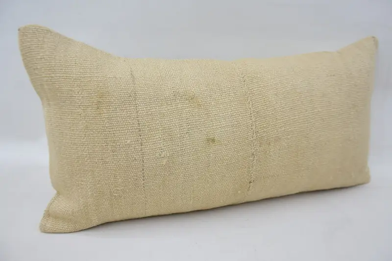 Pillow for Couch, 12x24 Beige Pillow Cover, Bed Pillow Case, Pillow Case, Ethnic Pillow Sham, Gift Pillow, Boho Pillow Sham Cover - 2