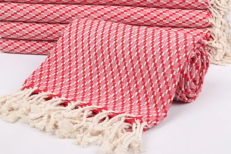 Wedding Shower Gift, Turkish Bath Towel USA, 68x40 Cotton Geometric Towel, Personalized Beach Towel, Monogram Turkish Towel, Absorbent Turkish towel - 4