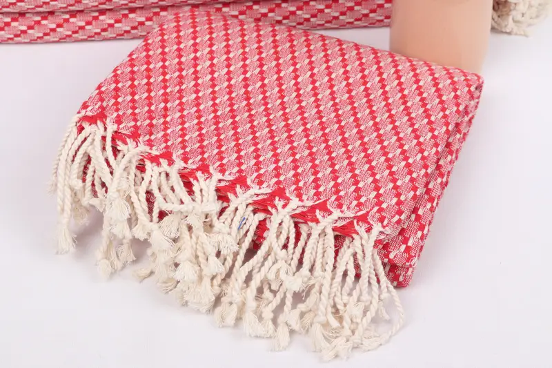 Wedding Shower Gift, Turkish Bath Towel USA, 68x40 Cotton Geometric Towel, Personalized Beach Towel, Monogram Turkish Towel, Absorbent Turkish towel - 5