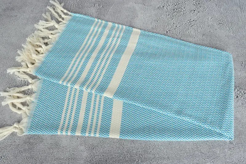 40x18 Cotton Striped Towel, Valentine Day Gift For Her, Wedding Favors, Bathroom Towels, Personalized Wedding Gift For Couple, Bridesmaid Gifts - 6