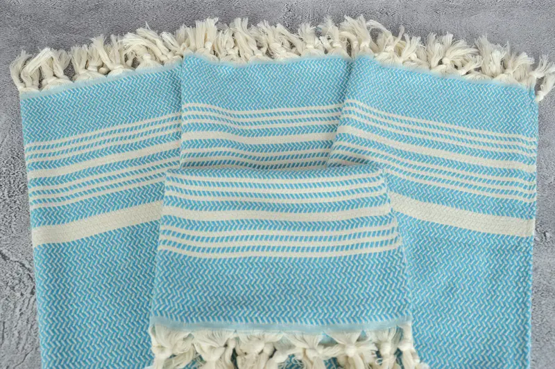 40x18 Cotton Striped Towel, Valentine Day Gift For Her, Wedding Favors, Bathroom Towels, Personalized Wedding Gift For Couple, Bridesmaid Gifts - 4
