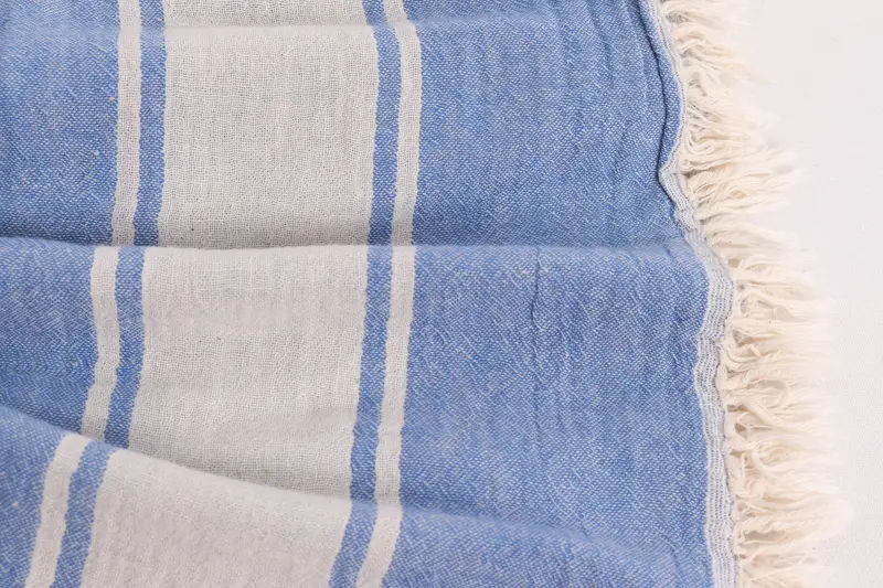 Monogram Blanket, 70x60 Cotton Striped Towel, Personalised Gift, Large Beach Towel Personalized, Turkish Blanket, Shower Curtain, Bachelorette Gifts - 8