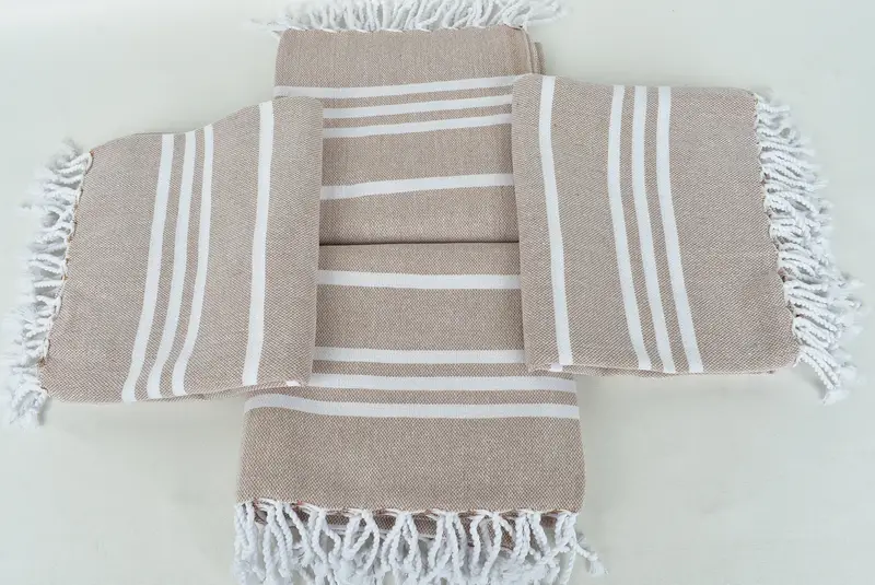 Travel towel, Towel With Name, 70x40 Cotton Striped Towel, Bachelorette Party Favors, Bachelorette Party Items, Handmade Gift, Spa Gift, Scarf Towel - 6