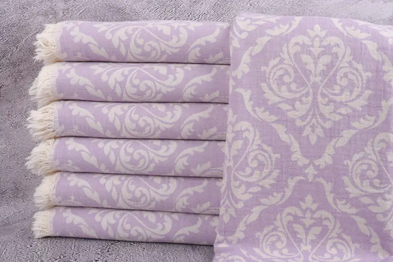 Employee Gifts, Custom Towel, 68x36 Cotton Baroque Towel, Halloween Bachelorette Party Favors, Personalized Wedding Gift, Absorbent Turkish towel - 2