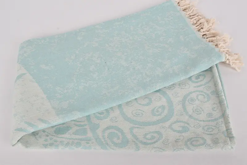 70x40 Cotton Turtle Design Towel, Mother Of The Groom Gift, Sand-free towel, Thin towel, Spa Towel, Personalized Gift, Organic Cotton Towel - 4
