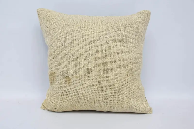 Funda de almohada de tiro, funda de almohada marroquí texturizada de 40x40 cm - 1