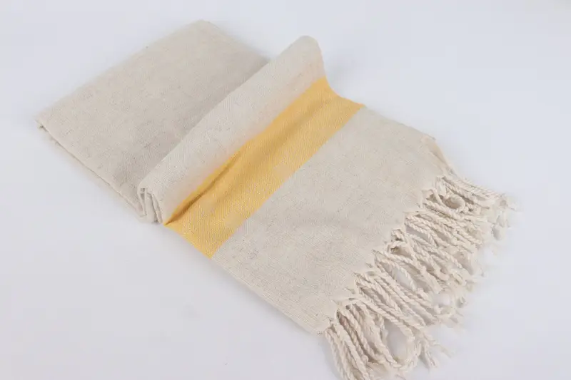 Embroidered Towel, Personalized Gift, 70x36 Linen Striped Towel, Holiday Towel, Turkish Beach Towel Bulk, Baby Boy Gift, Absorbent Turkish towel - 6