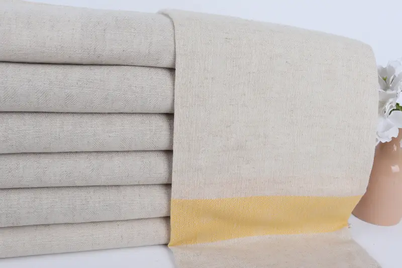 Embroidered Towel, Personalized Gift, 70x36 Linen Striped Towel, Holiday Towel, Turkish Beach Towel Bulk, Baby Boy Gift, Absorbent Turkish towel - 2