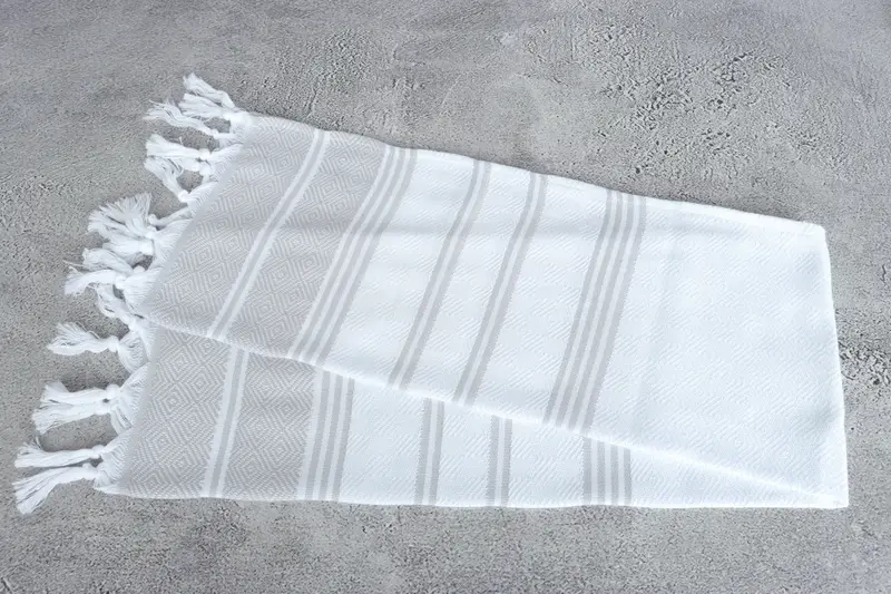 Bridesmaid Gifts, Monogram Hand Towel, Bachelor Towel, Gym Towel, Turkish Hand Towel, 40x18 Cotton Diamond Towel, Wedding Day Gift For Bride - 6