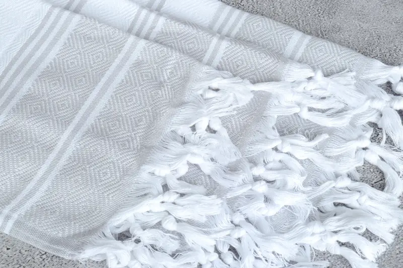 Bridesmaid Gifts, Monogram Hand Towel, Bachelor Towel, Gym Towel, Turkish Hand Towel, 40x18 Cotton Diamond Towel, Wedding Day Gift For Bride - 5
