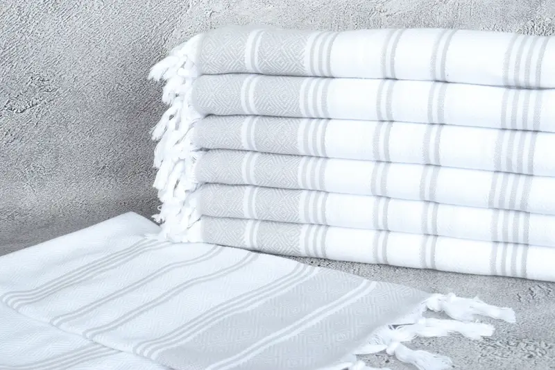 Bridesmaid Gifts, Monogram Hand Towel, Bachelor Towel, Gym Towel, Turkish Hand Towel, 40x18 Cotton Diamond Towel, Wedding Day Gift For Bride - 2