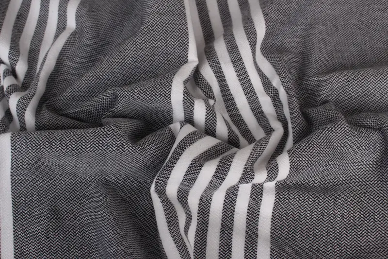 Quick-Dry Beach Towel, Bridesmaid Towel, Lightweight Turkish towel, Beach Towel Bulk, Engagement Gift, 68x40 Cotton Striped Towel, Gifts For Him - 6