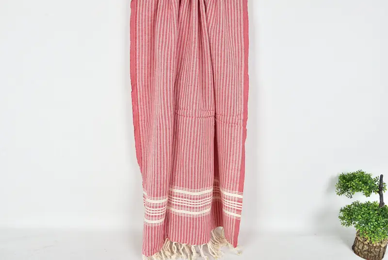 68x38 Linen Striped Towel, Wedding Gifts Towel, Beach Wedding Favor, Personalized Gift For Her, Beach Towel Gift, Gym Towel, Organic towel - 8