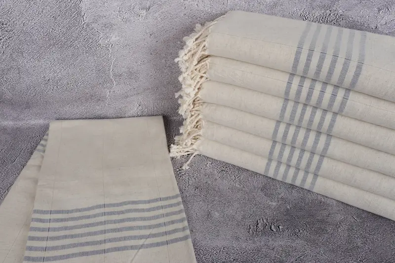 Bathroom Towel, Soft and absorbent Turkish towel, Bachelor Gifts, Holiday Towel, 68x36 Cotton Striped Towel, Luxury towel, Beach Towel Bulk - 2