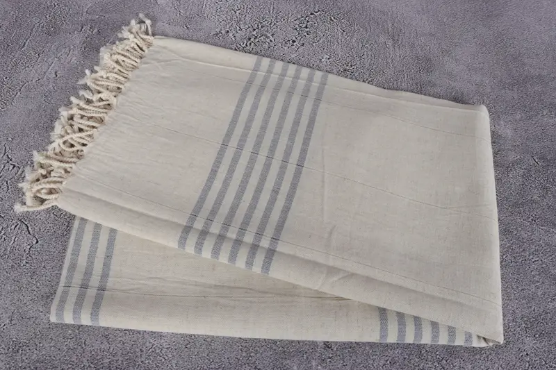 Bathroom Towel, Soft and absorbent Turkish towel, Bachelor Gifts, Holiday Towel, 68x36 Cotton Striped Towel, Luxury towel, Beach Towel Bulk - 6
