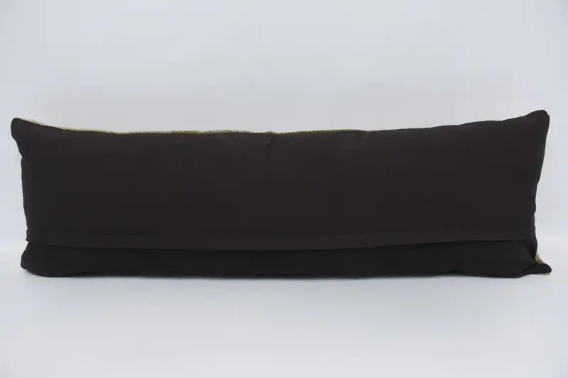 Kilim Pillow, Turkish Bench Pillow Sham, Car Cushion Case, 16x48 Beige Pillow Case, Kilim Pillow Cover, Cushion Case, Pillow for Sofa - 6