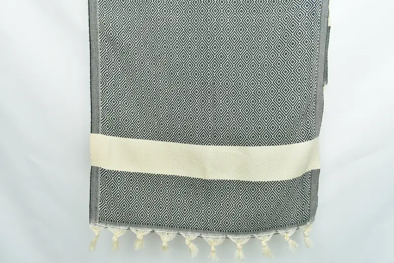 Monogrammed Hand Towel, Xmas Gifts, Personalized Gift, Home Gift, Best Friend Gift, 36x20 Cotton Diamond Towel, Personalized Gifts, Holiday Towel - 8