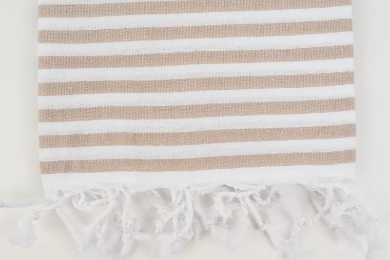 Personalized Bridesmaid Gift, Monogram Towels, Home Decor Towel, Travel towel, Embroidery Towel, Monogram Turkish Towel, 68x36 Cotton Striped Towel - 3