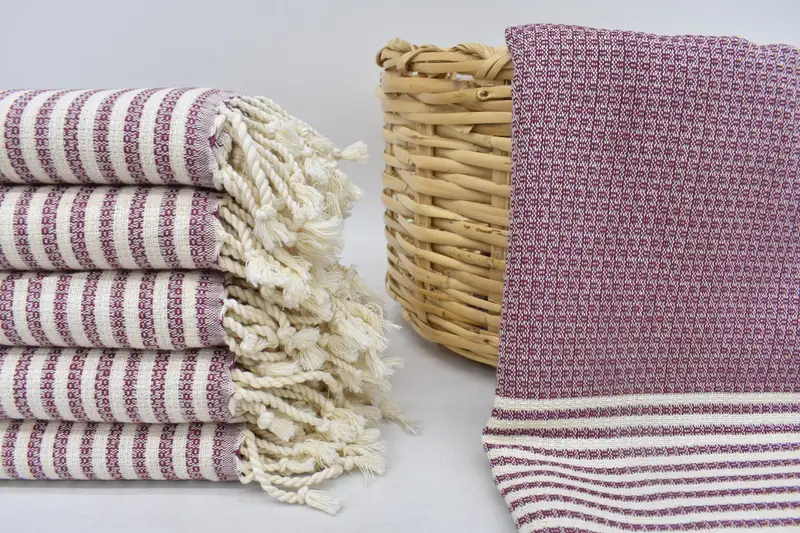 Handwoven Turkish bath towel, Personalized Gifts, 68x40 Cotton Striped Towel, Gift For Wedding Day, Best Beach Towel, Beach towel, Bridal Gifts - 2