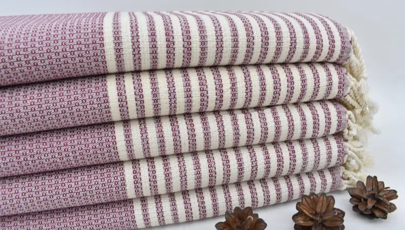 Handwoven Turkish bath towel, Personalized Gifts, 68x40 Cotton Striped Towel, Gift For Wedding Day, Best Beach Towel, Beach towel, Bridal Gifts - 1