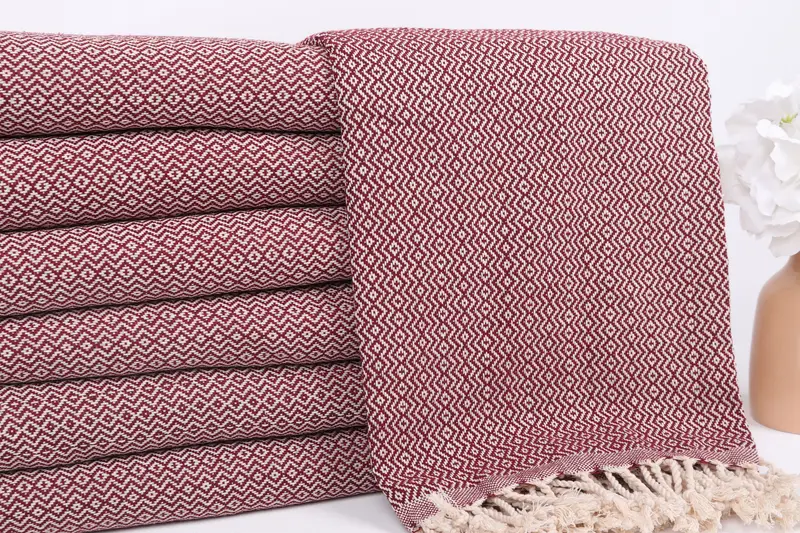 Personalized Turkish Towel, 70x40 Cotton Diamond Towel, Bridesmaid Gift, Turkish Bath Towel USA, Personalized Bridesmaid Gift, Memorial Gift - 2