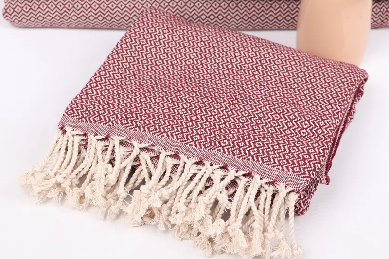 Personalized Turkish Towel, 70x40 Cotton Diamond Towel, Bridesmaid Gift, Turkish Bath Towel USA, Personalized Bridesmaid Gift, Memorial Gift - 5