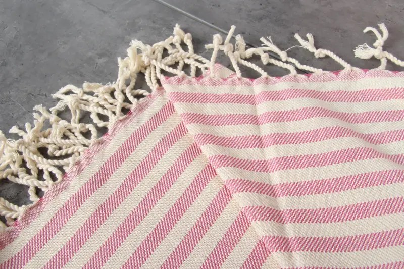 Beach Theme Wedding Gift, 40x24 Cotton Striped Towel, Kitchen Towel, Gift For Her, Personalized Dish Towel, Custom Hand Towel, Monogram Tea Towel - 4
