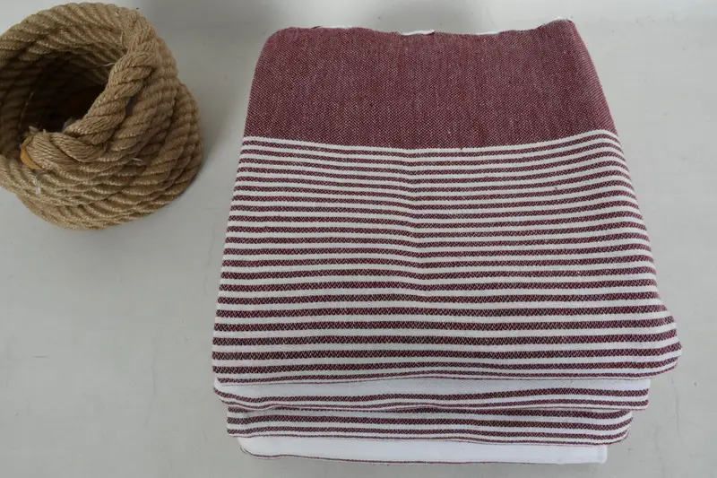 Bridal Shower Favor, Scarf Towel, Sand-free towel, Monogram Beach Towel, Vegas Bachelorette Party Favors, 70x40 Cotton Striped Towel, Luxury towel - 4
