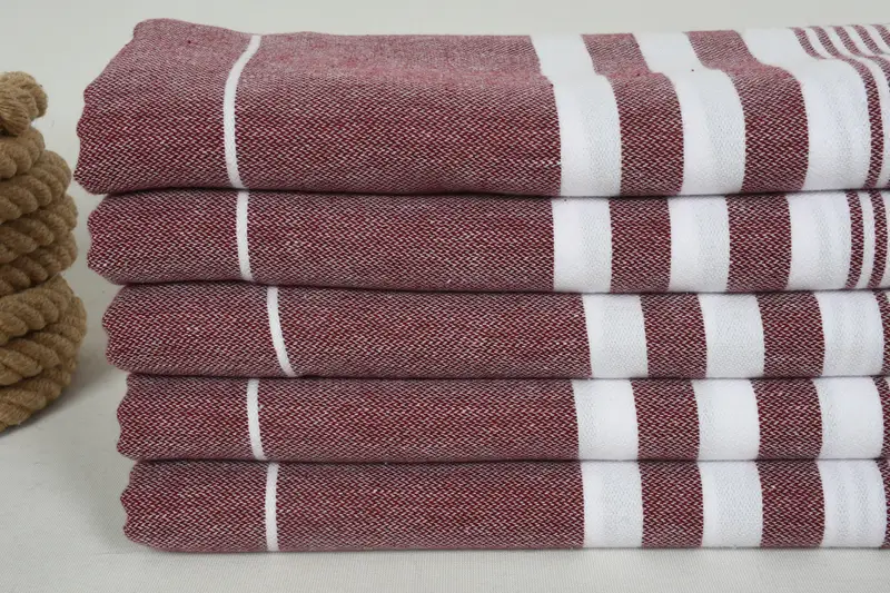 Bridal Shower Favor, Scarf Towel, Sand-free towel, Monogram Beach Towel, Vegas Bachelorette Party Favors, 70x40 Cotton Striped Towel, Luxury towel - 2