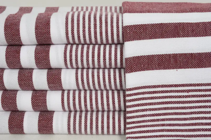Bridal Shower Favor, Scarf Towel, Sand-free towel, Monogram Beach Towel, Vegas Bachelorette Party Favors, 70x40 Cotton Striped Towel, Luxury towel - 1