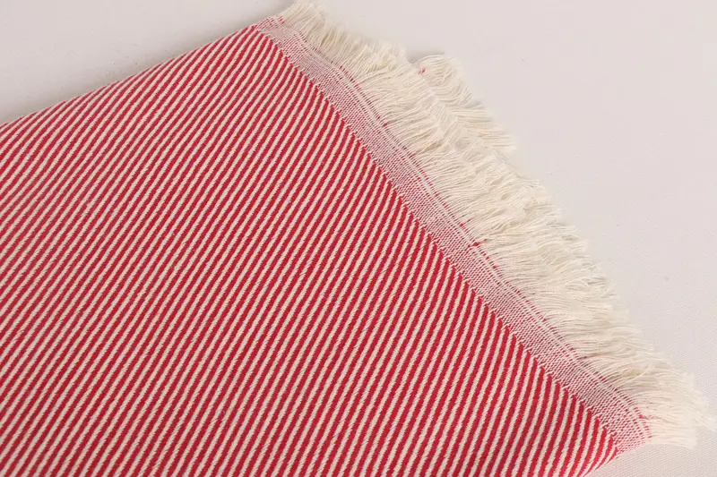 Summer Gift, Organic Towel, Wedding Anniversary Gift, Personalize Gift, Custom Wedding Gifts, 70x36 Cotton Striped Towel, Spa Towel, Custom Towel - 6