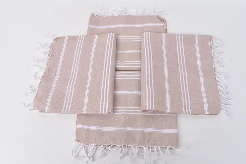 Monogram Kitchen Towel, Turkish Towel Hand Towel, Wedding Gift Ideas, Turkish Hand Towel, Summer Gift, 40x24 Cotton Striped Towel, Bulk Order Towel - 6