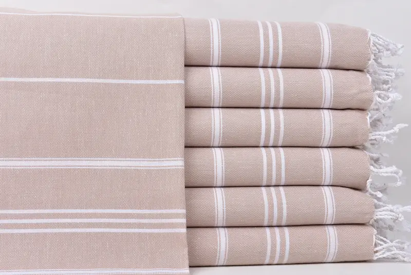 Monogram Kitchen Towel, Turkish Towel Hand Towel, Wedding Gift Ideas, Turkish Hand Towel, Summer Gift, 40x24 Cotton Striped Towel, Bulk Order Towel - 1