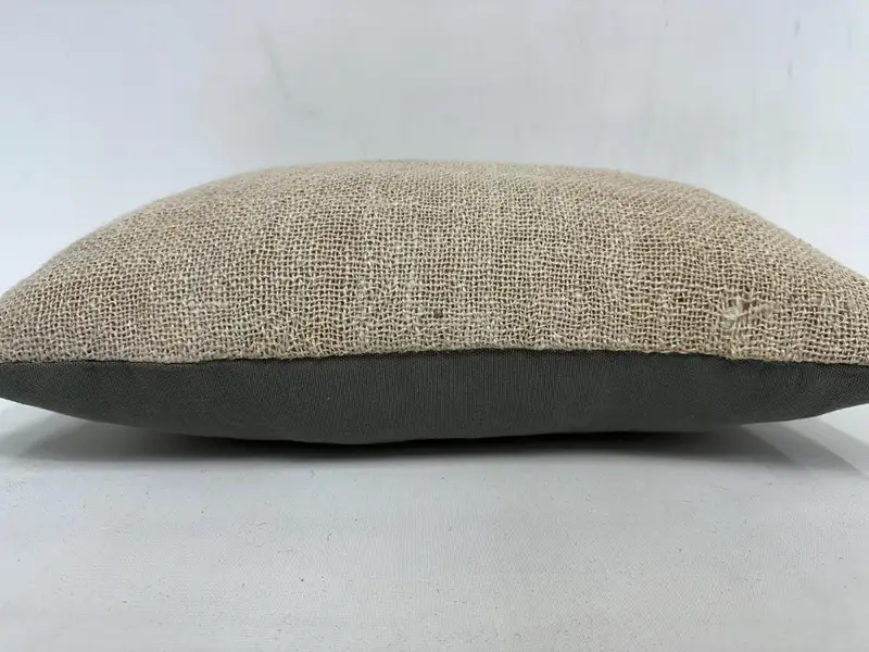 Kilim Pillow Cover, Pillow Cover, Gift Pillow, 12x20 Beige Pillow, Knitted Pillow Cover, Interior Designer Pillow, Accent Throw Pillow Cover - 5
